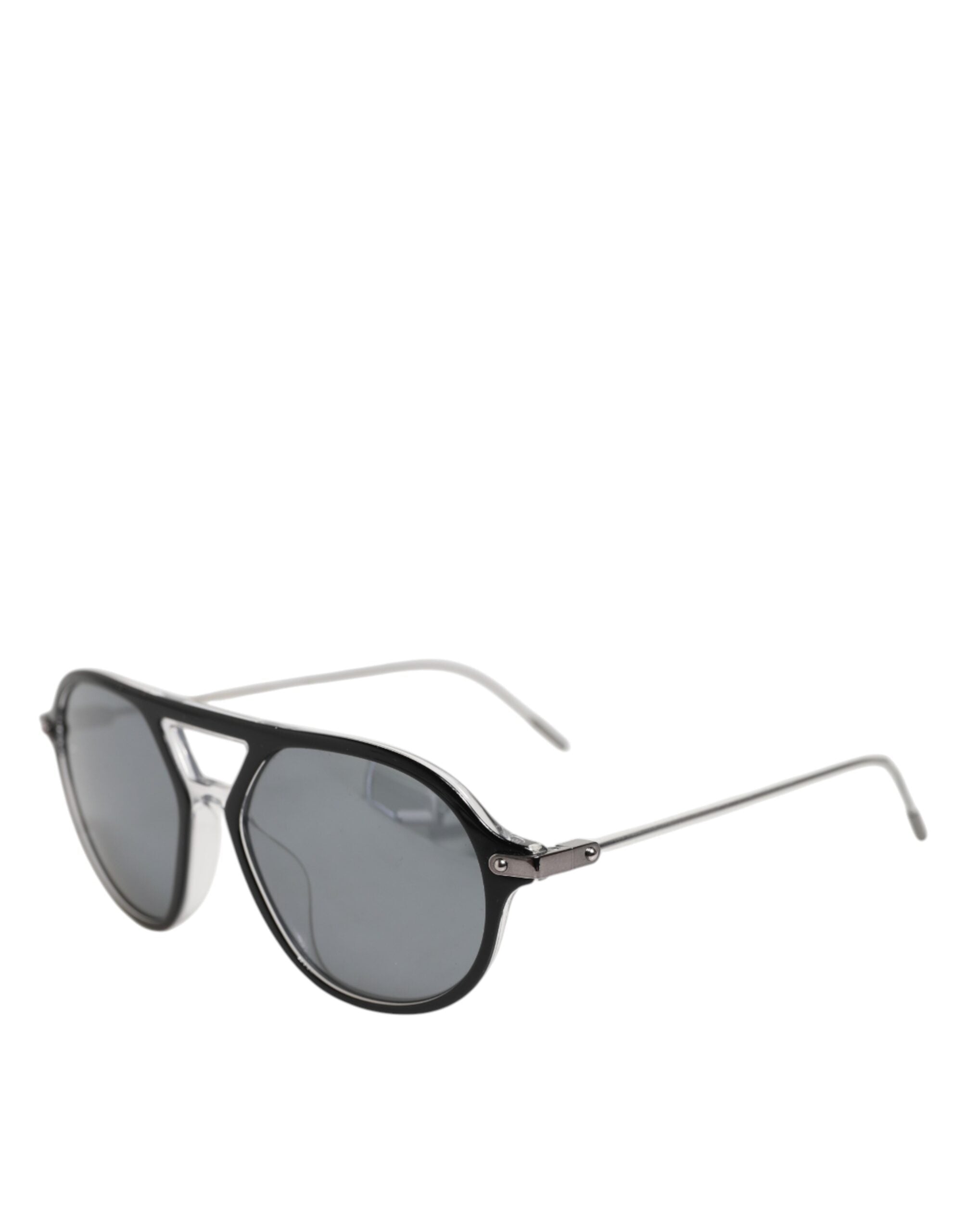 Dolce & Gabbana DG4343F Schwarzer Acetatrahmen Pilot Shades Sonnenbrille