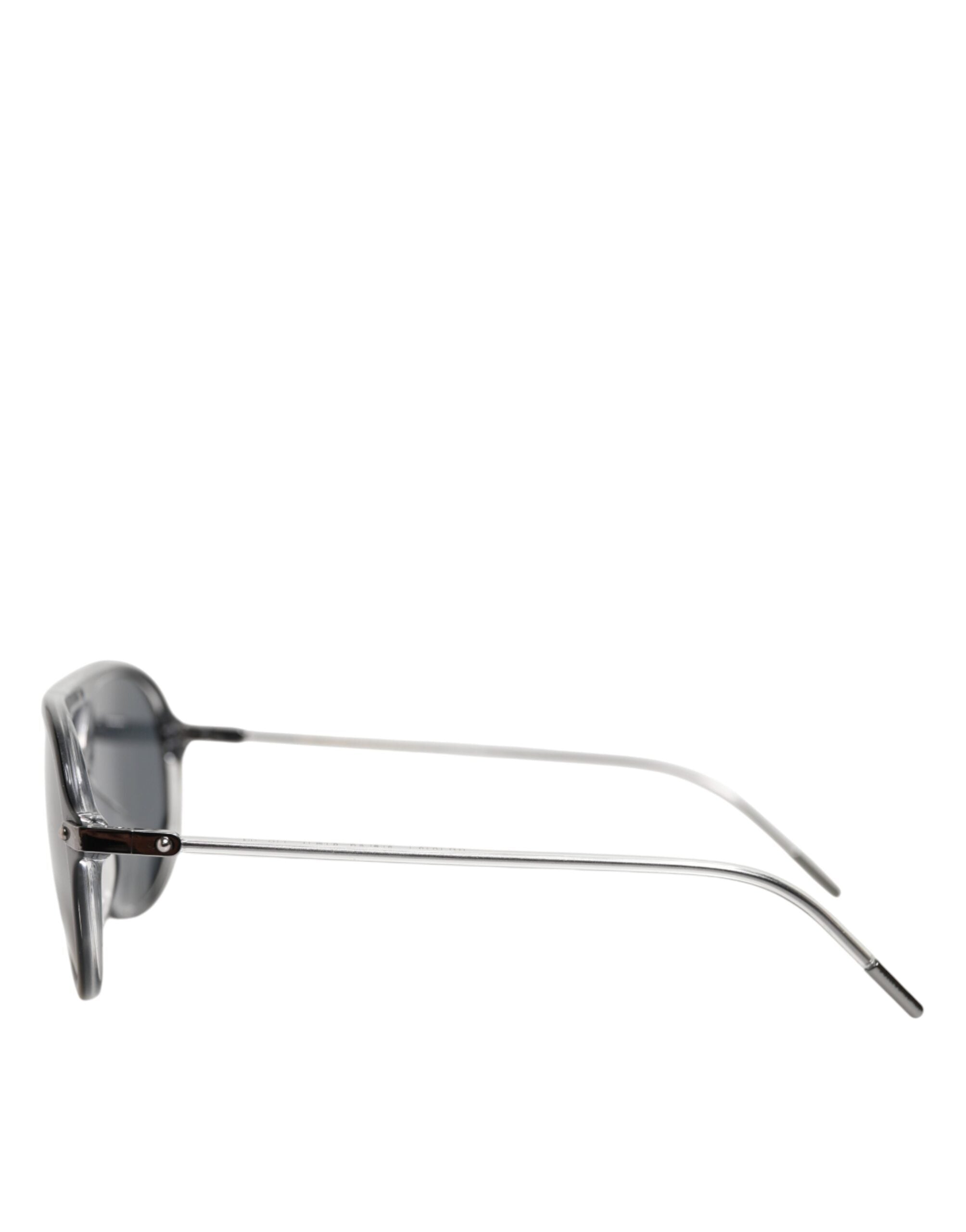 Dolce & Gabbana DG4343F Schwarzer Acetatrahmen Pilot Shades Sonnenbrille