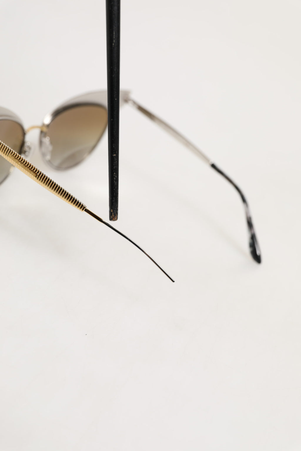 Dolce & Gabbana DG2178 Gold Metall Cat Eye Gradient Eyewear Sonnenbrille