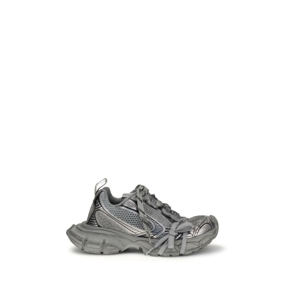Balenciaga Graue Polyurethan-Sneaker im Chunky-Stil