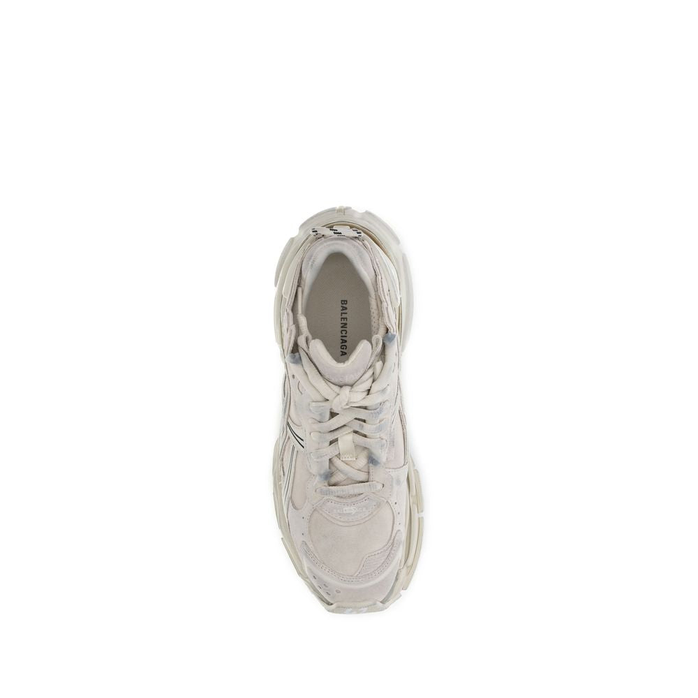 Balenciaga Beige Kalbshautleder Bos Taurus Sportschuhe