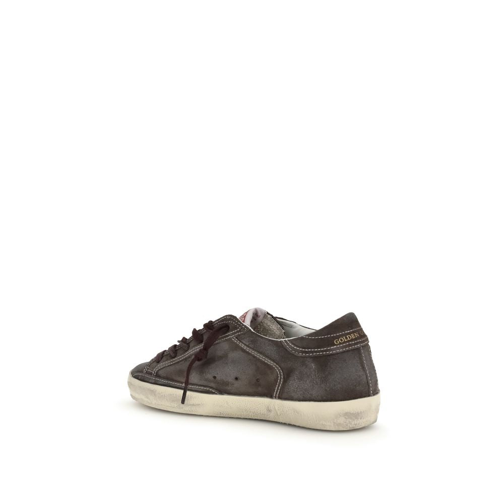 Golden Goose Graue Sneakers aus Kalbshaut Bos Taurus