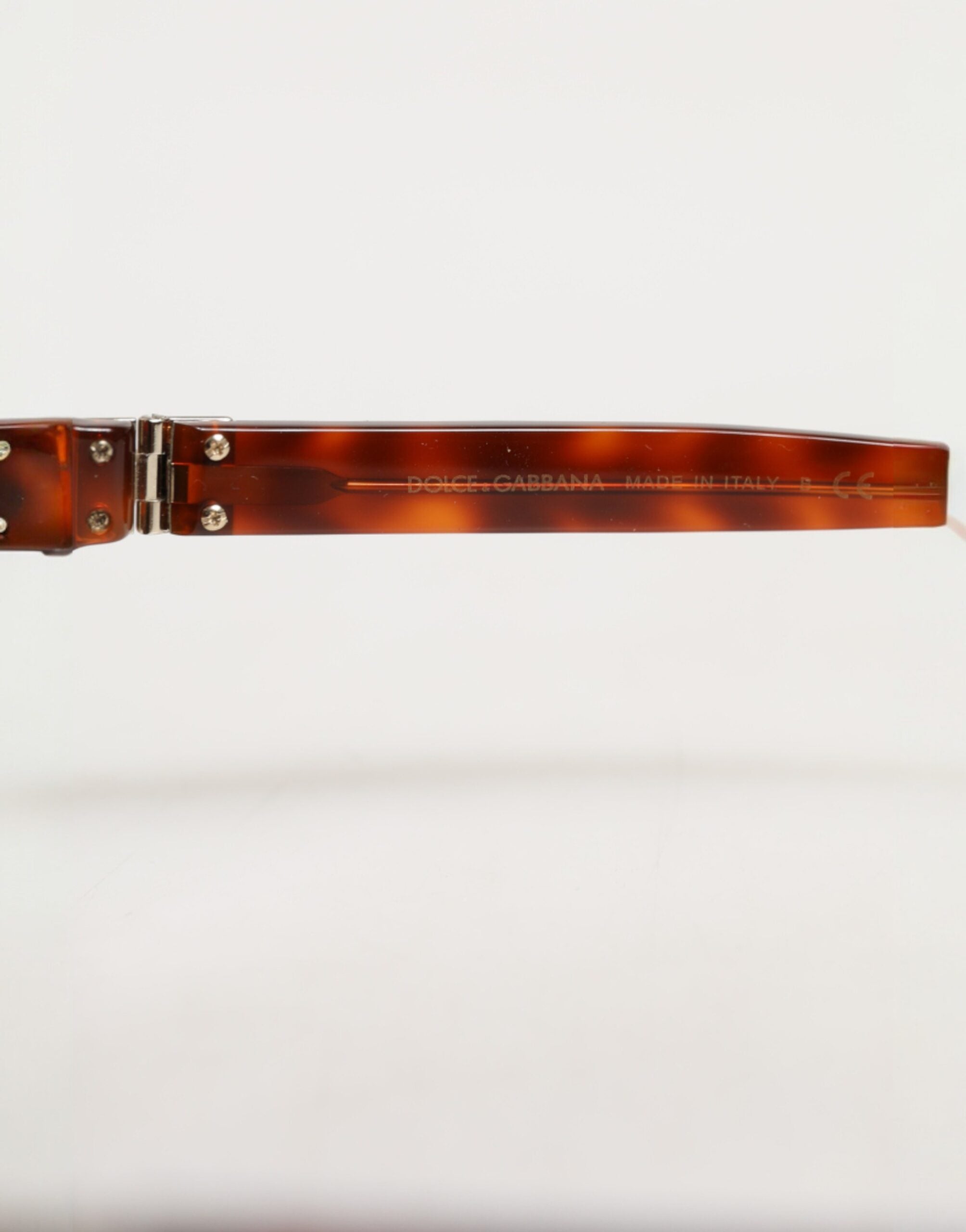 Dolce & Gabbana DG4313F Sonnenbrille mit Pilotenrahmen im Braunen Schildpatt-Design