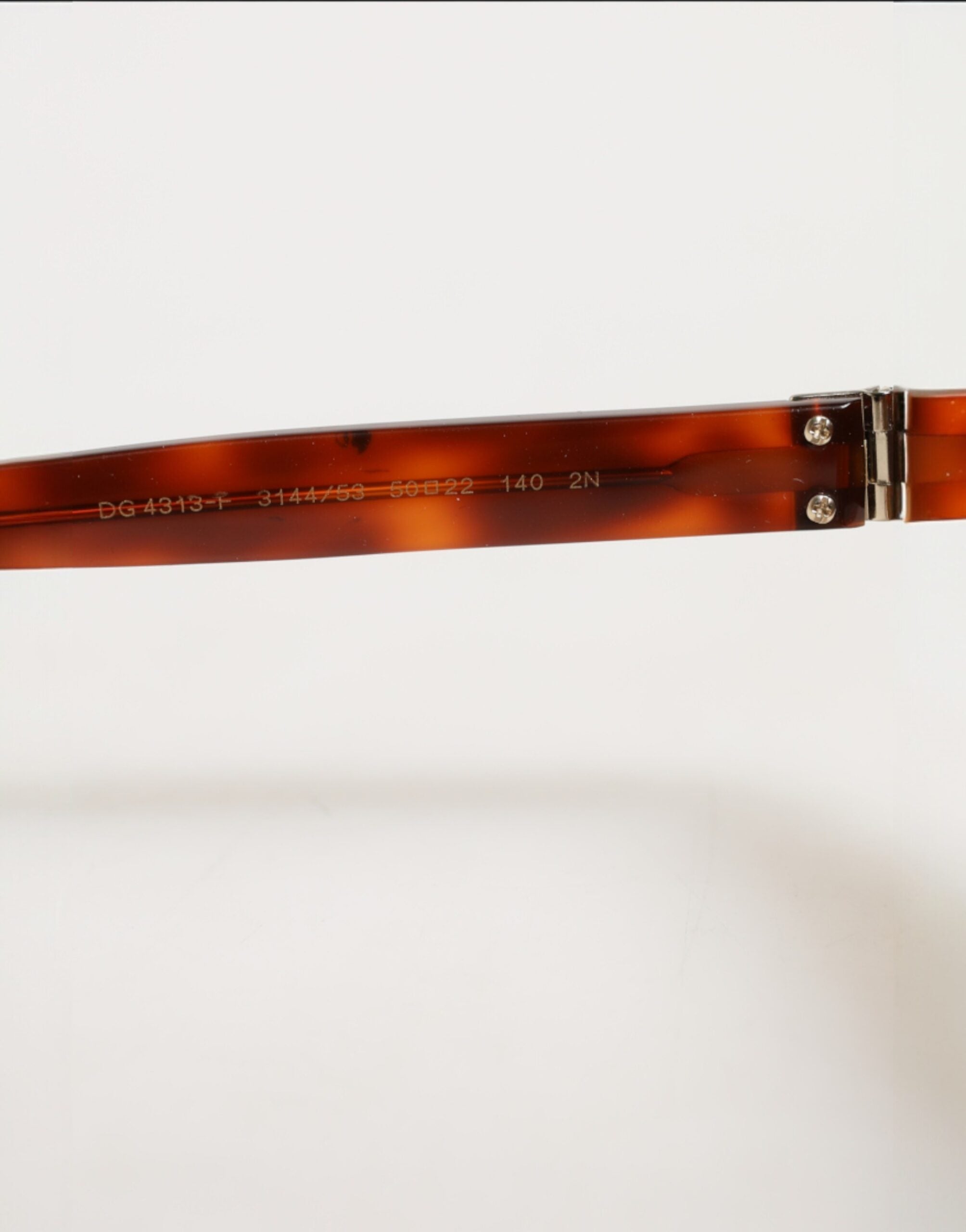 Dolce & Gabbana DG4313F Sonnenbrille mit Pilotenrahmen im Braunen Schildpatt-Design