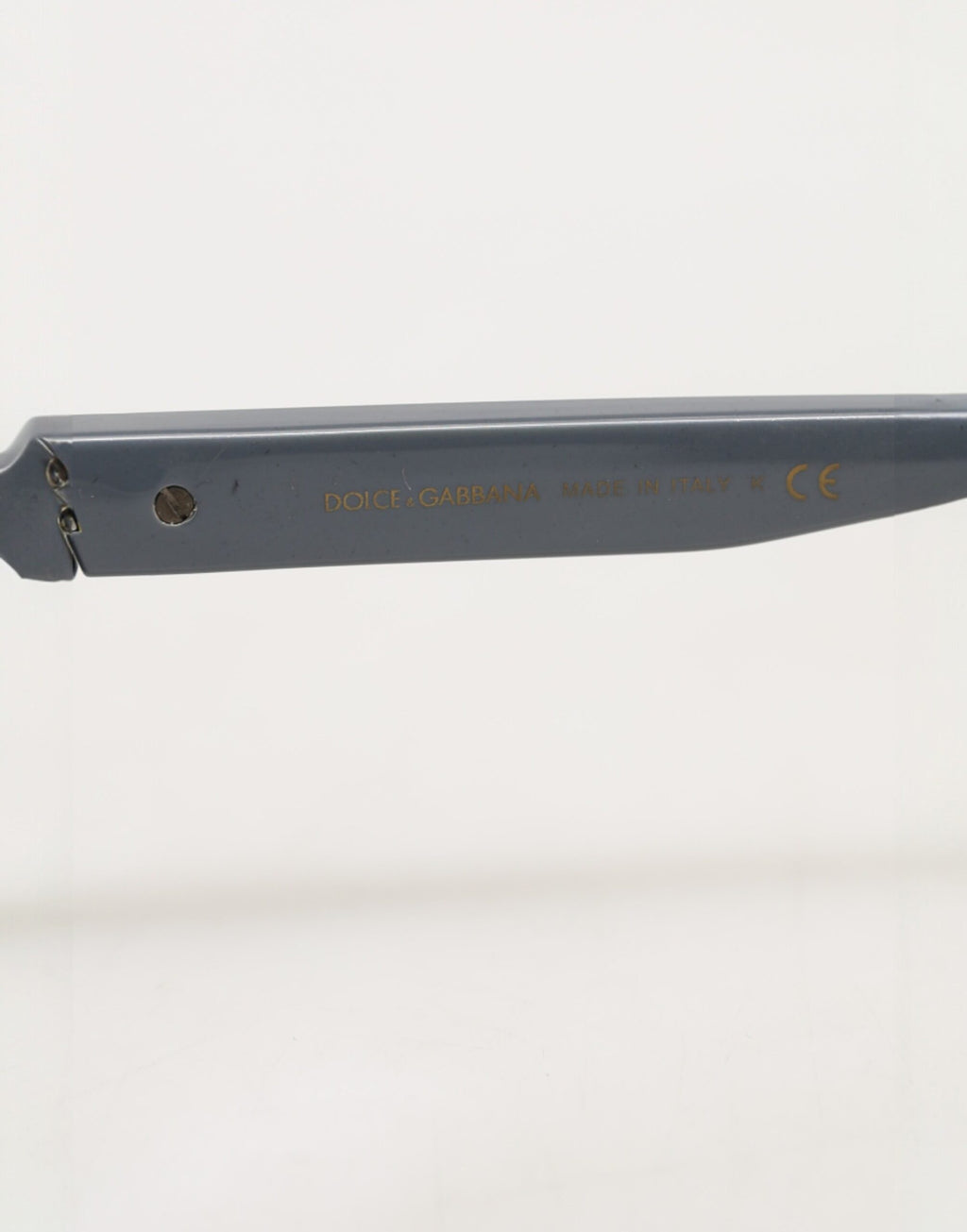 Dolce & Gabbana Blaue Aviator-Sonnenbrille aus Acetat