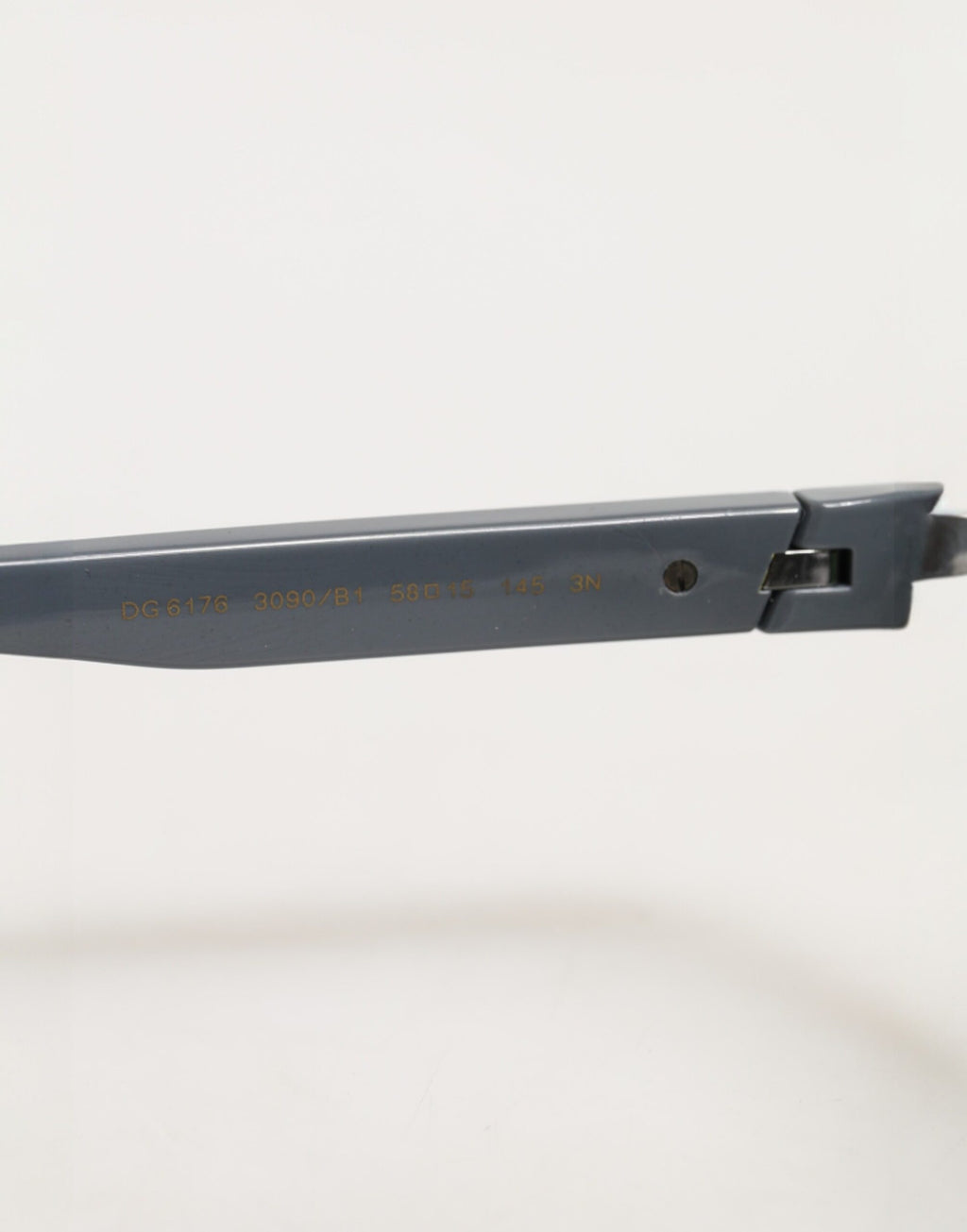 Dolce & Gabbana Blaue Aviator-Sonnenbrille aus Acetat