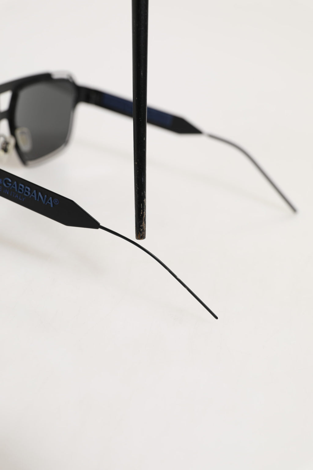 Dolce & Gabbana Pilot-Sonnenbrille mit Metallrahmen
