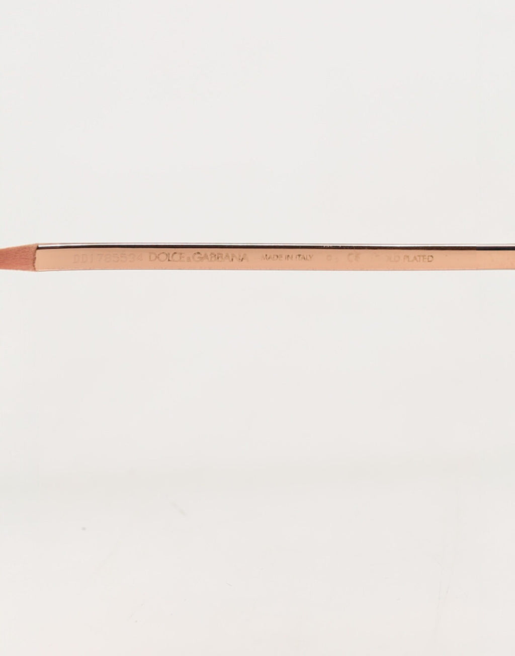 Dolce & Gabbana DG2215K Goldene Metall-Sonnenbrille mit runden Gläsern