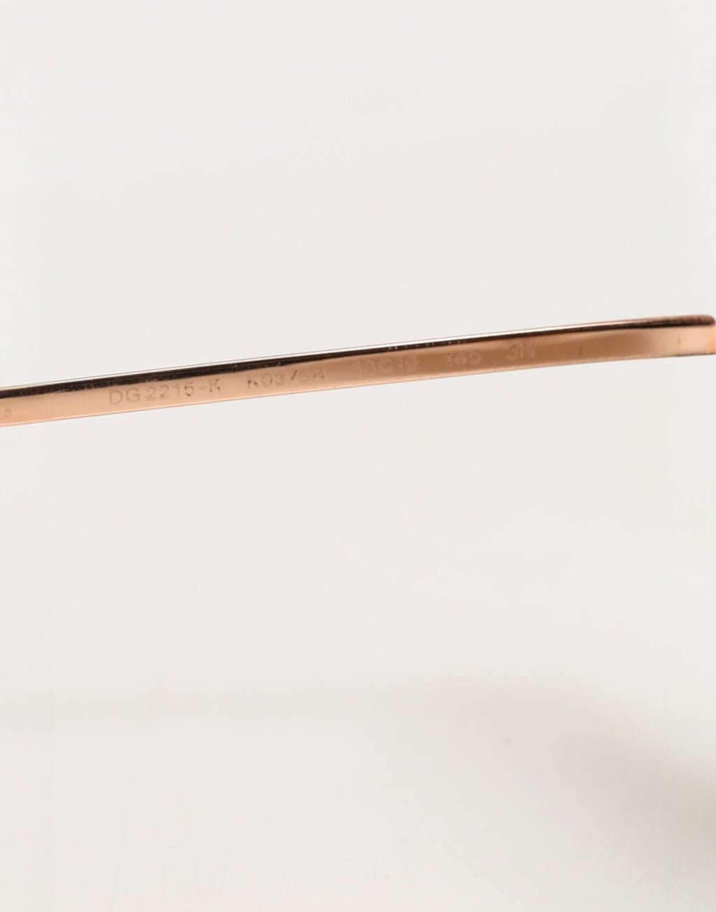 Dolce & Gabbana DG2215K Goldene Metall-Sonnenbrille mit runden Gläsern