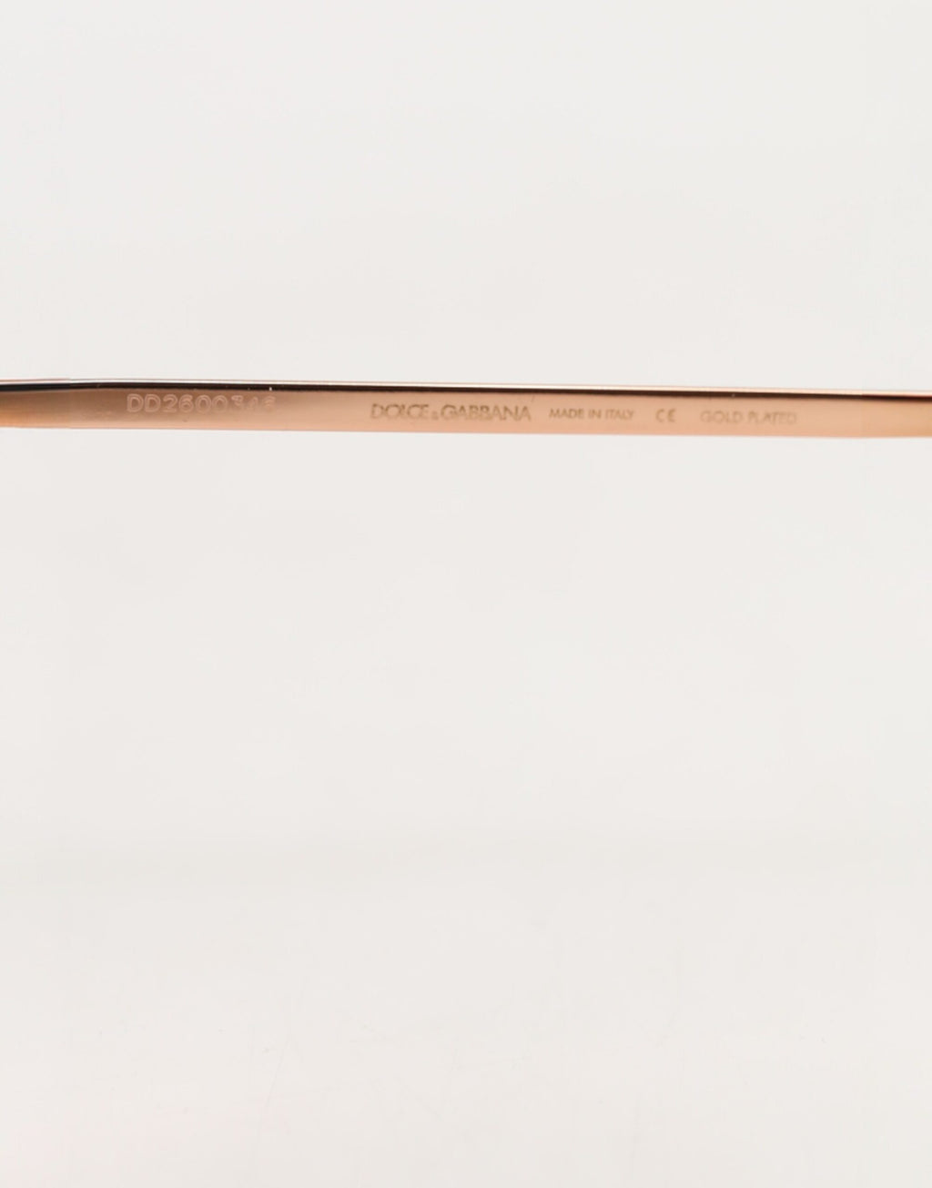 Dolce & Gabbana DG2215K Goldene Metall-Sonnenbrille mit runden Gläsern