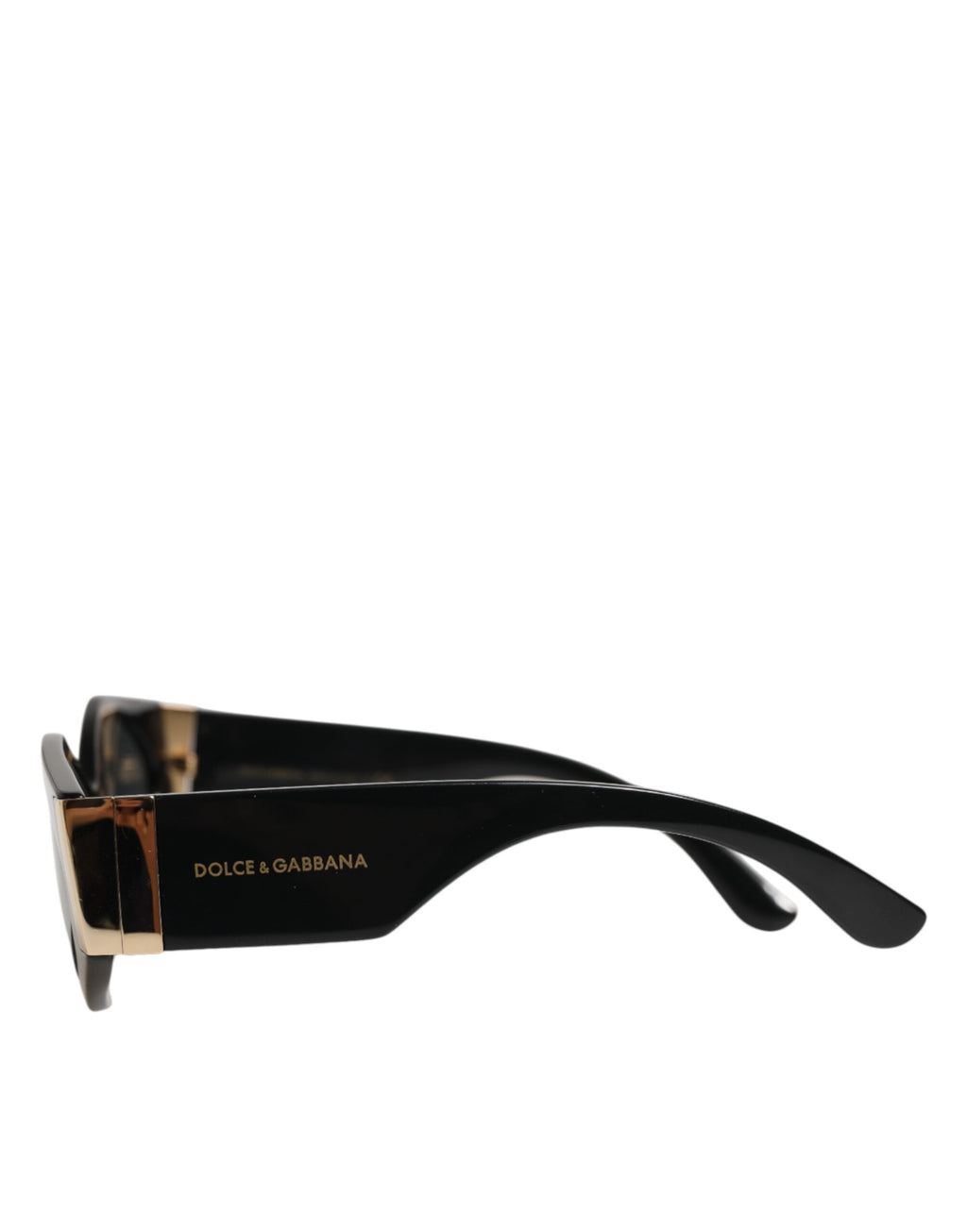 Dolce & Gabbana DG4396 Sonnenbrille mit grauem Farbverlauf und schwarzem, unregelmäßigem Gestell