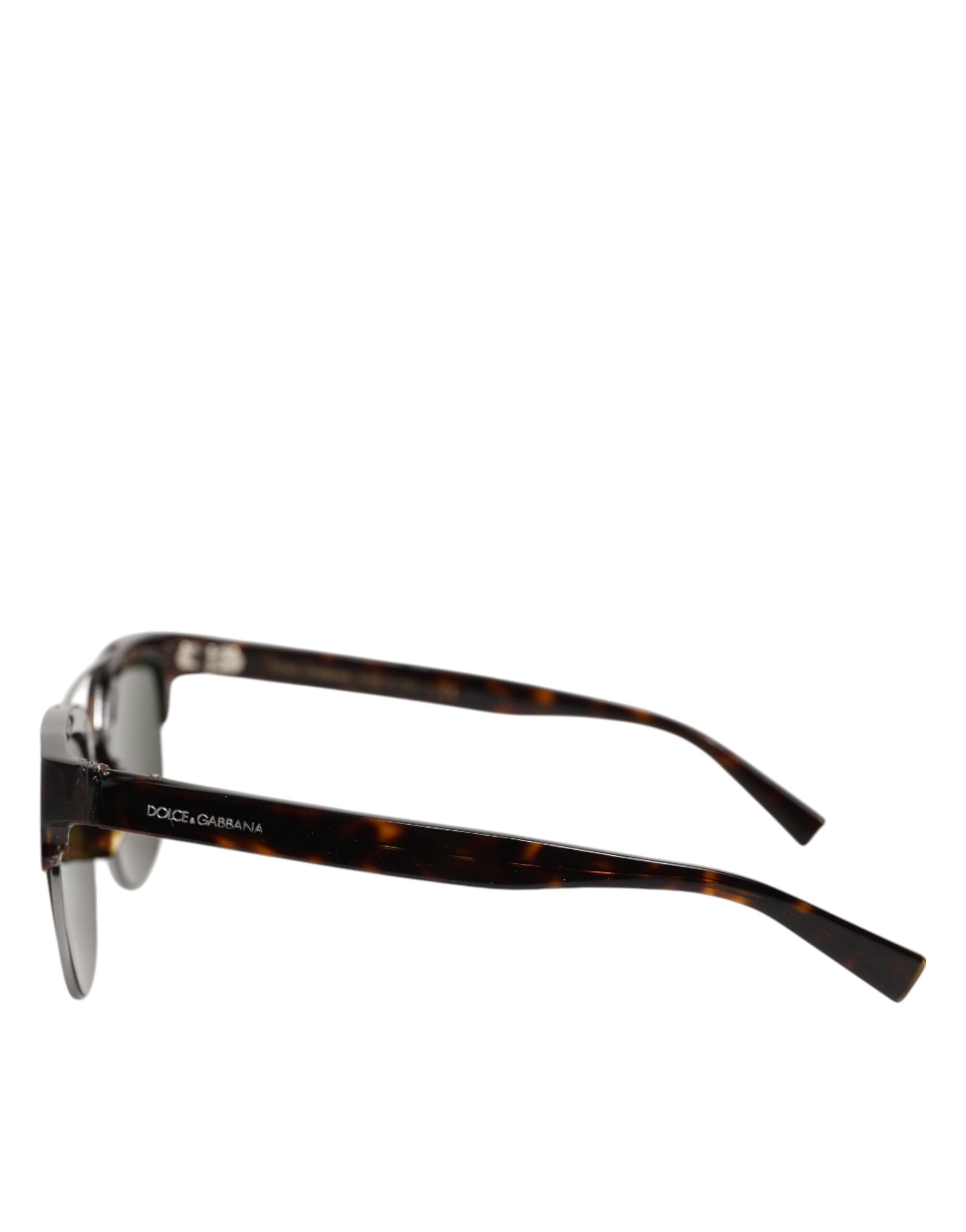 Dolce & Gabbana DG4317F Sonnenbrille mit Pilotenrahmen im Schildpatt-Braun