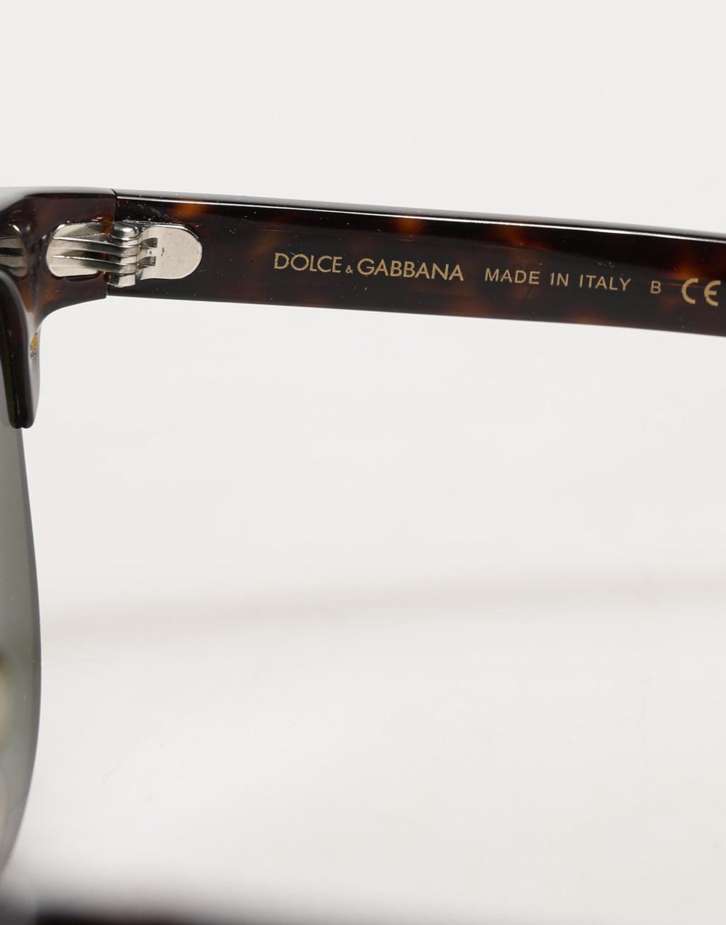 Dolce & Gabbana DG4317F Sonnenbrille mit Pilotenrahmen im Schildpatt-Braun