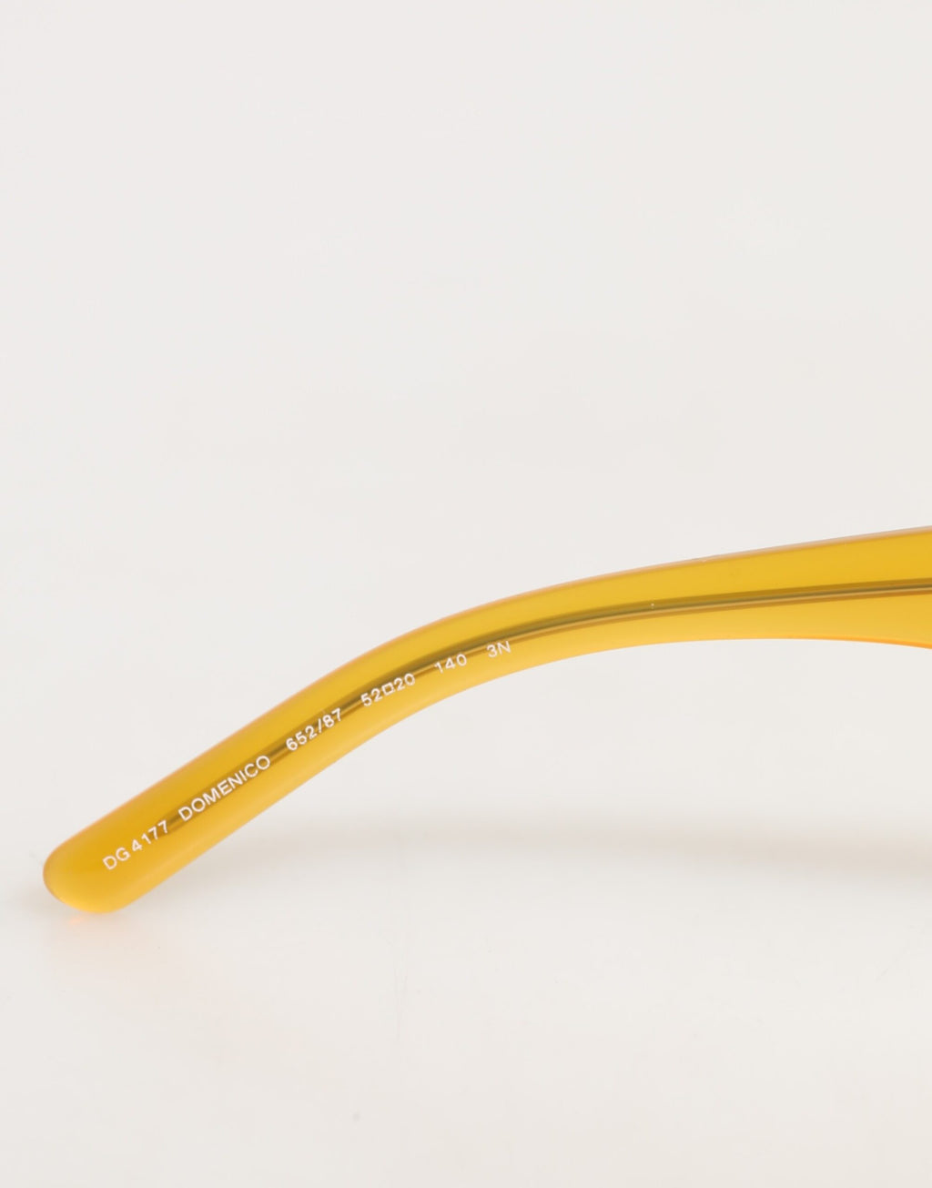 Dolce & Gabbana DG4177 Sonnenbrille mit Honigfarbenem Acetat und Schwarzen Gläsern