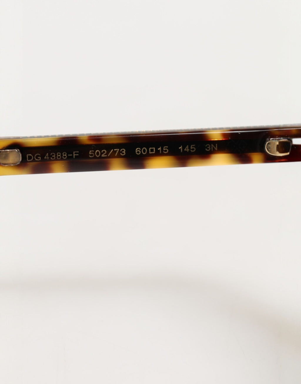 Dolce & Gabbana Pilotenbrille mit Schildpattmuster in Dunkelbraun