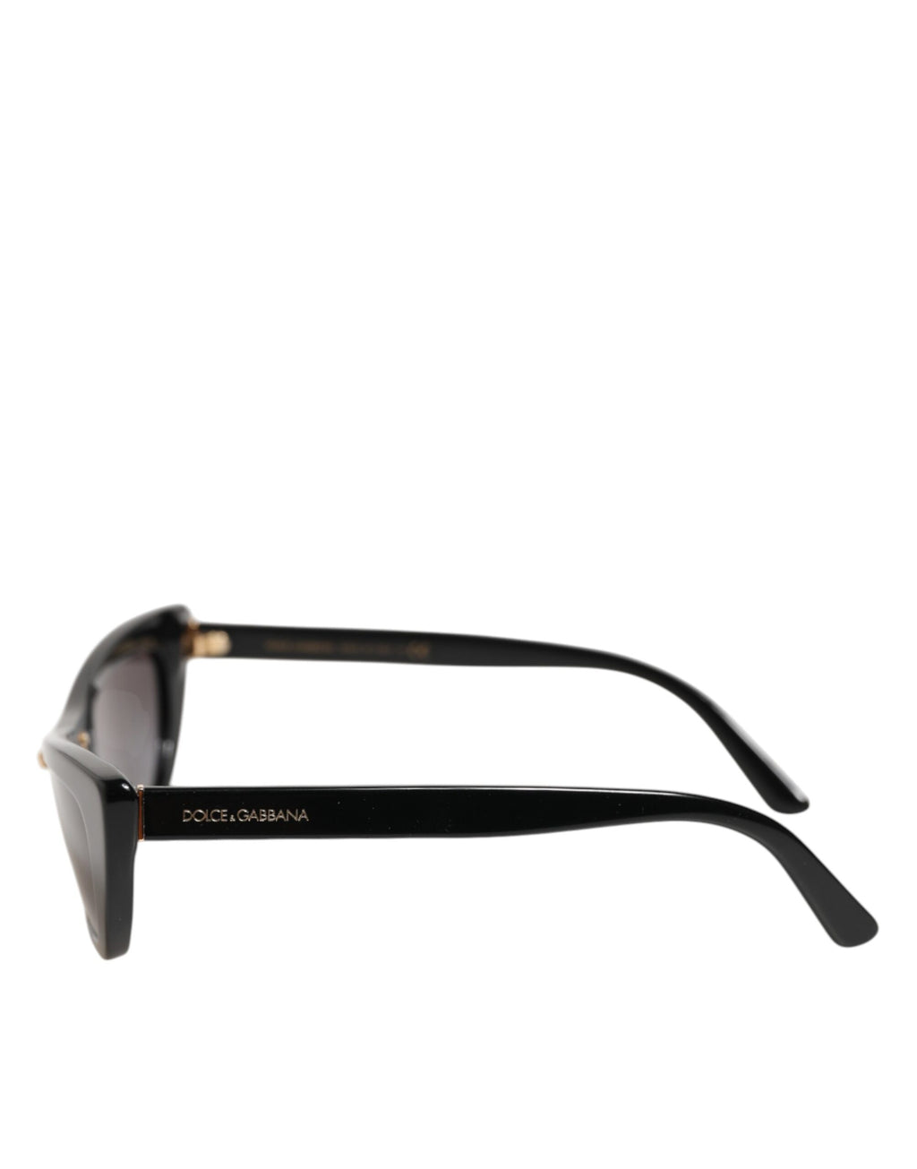 Dolce & Gabbana Schwarze Re-Edition DNA Cat-Eye Sonnenbrille