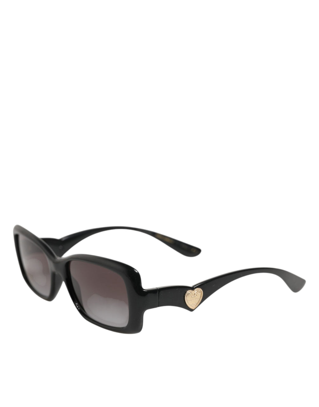 Dolce & Gabbana DG6152 Schwarze Sonnenbrille mit Sacred Heart Devotion-Detail