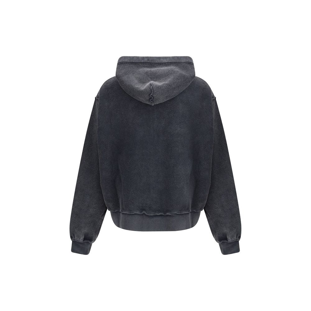 Balenciaga Baumwoll-Sweatshirt in Schwarz