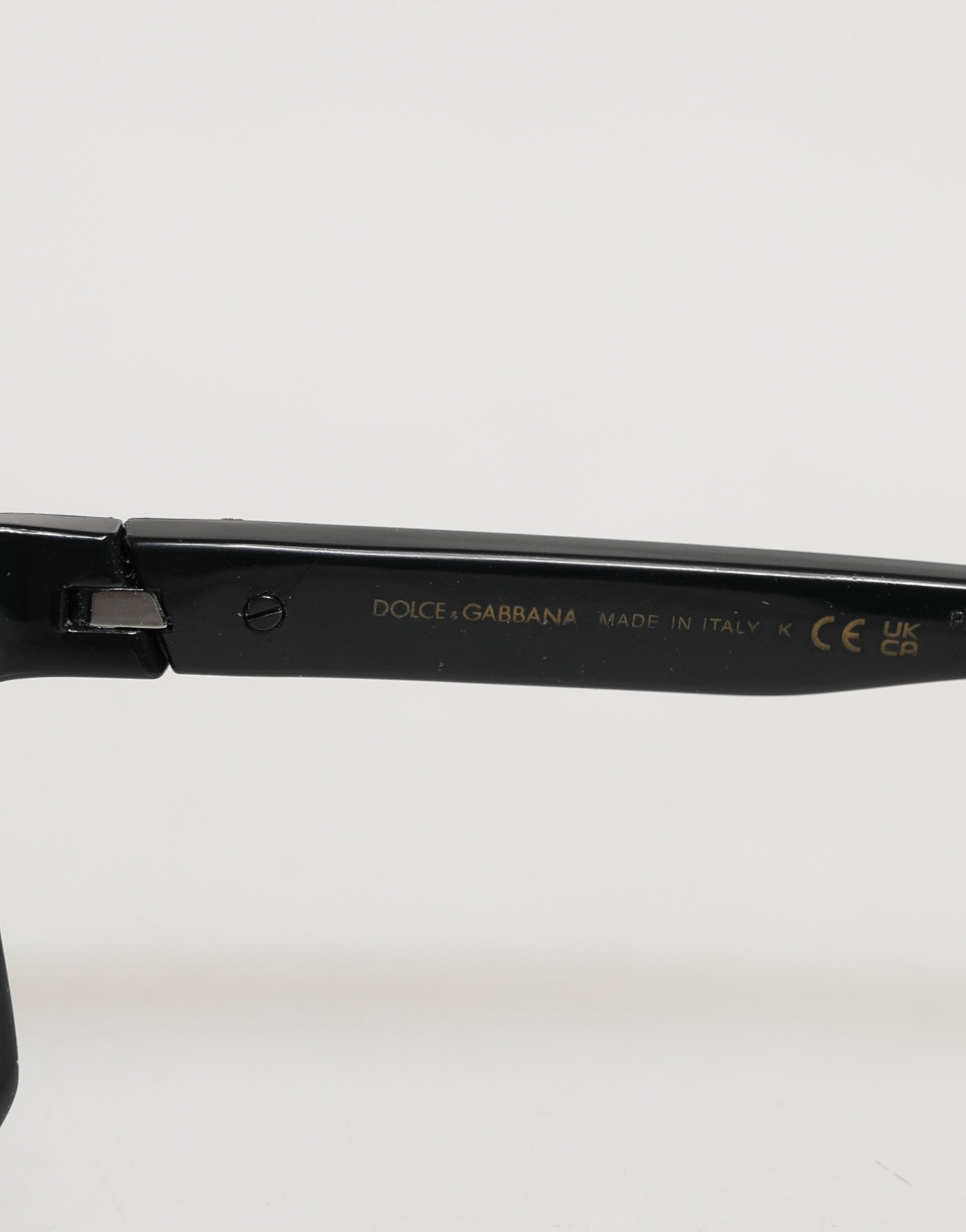 Dolce & Gabbana DG6160 Quadratische Schwarze Polyamid-Sport-Logo-Sonnenbrille