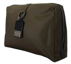 Dolce & Gabbana Grüne Nylon-Logo-Clutch Herren Tasche Crossbody Schultertasche