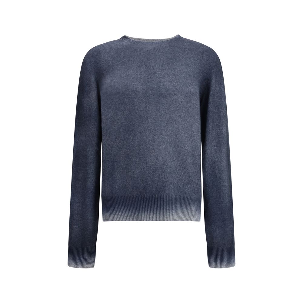 Aragona Cashmere Blauer Kaschmir-Pullover