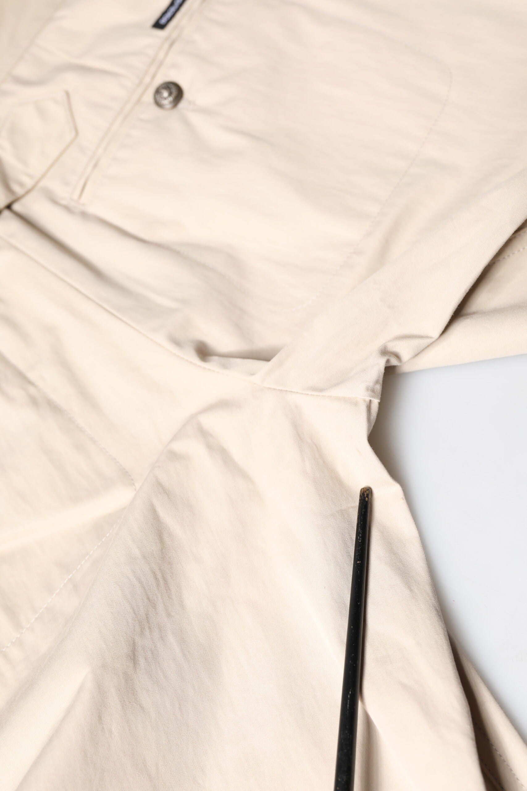 Dolce & Gabbana Beigefarbene Baumwollhose im Cargostil für Herren