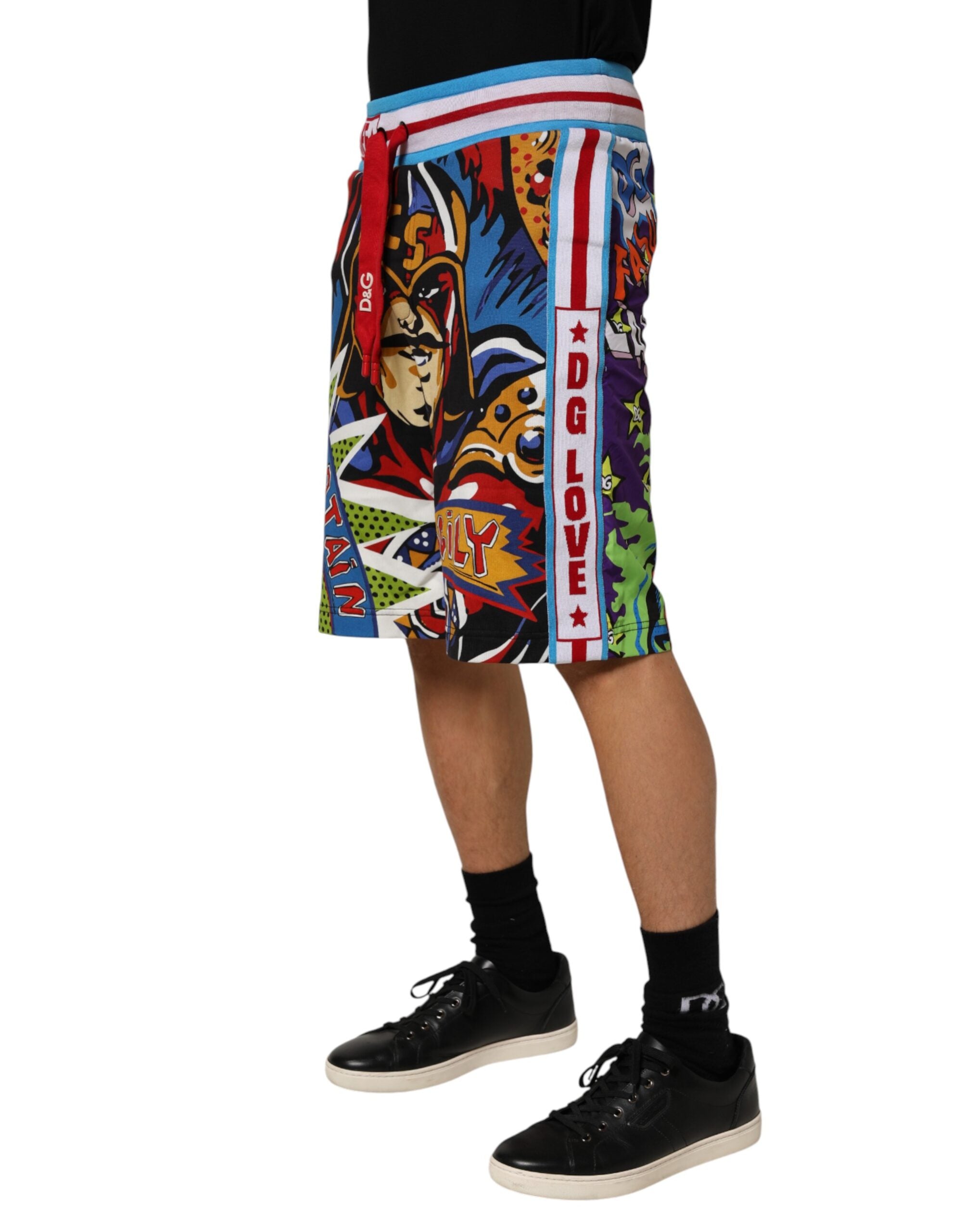 Dolce & Gabbana Bermuda-Shorts mit Captain-Sicily-Print