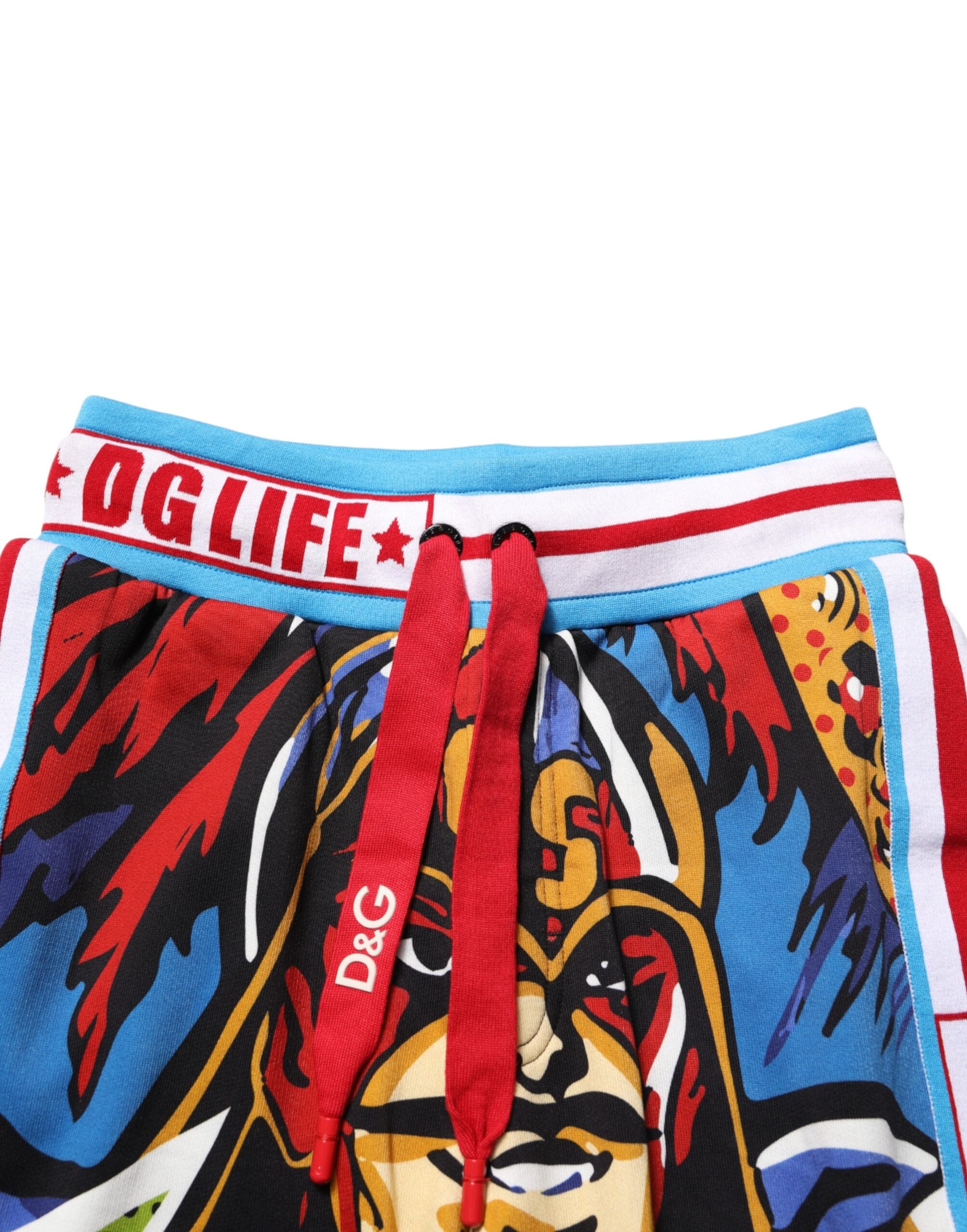 Dolce & Gabbana Bermuda-Shorts mit Captain-Sicily-Print