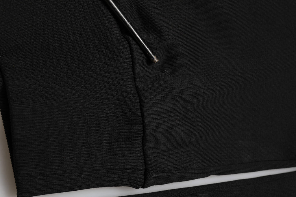 Dolce & Gabbana Schwarze Jogginghose mit DG-Logo aus Baumwolle