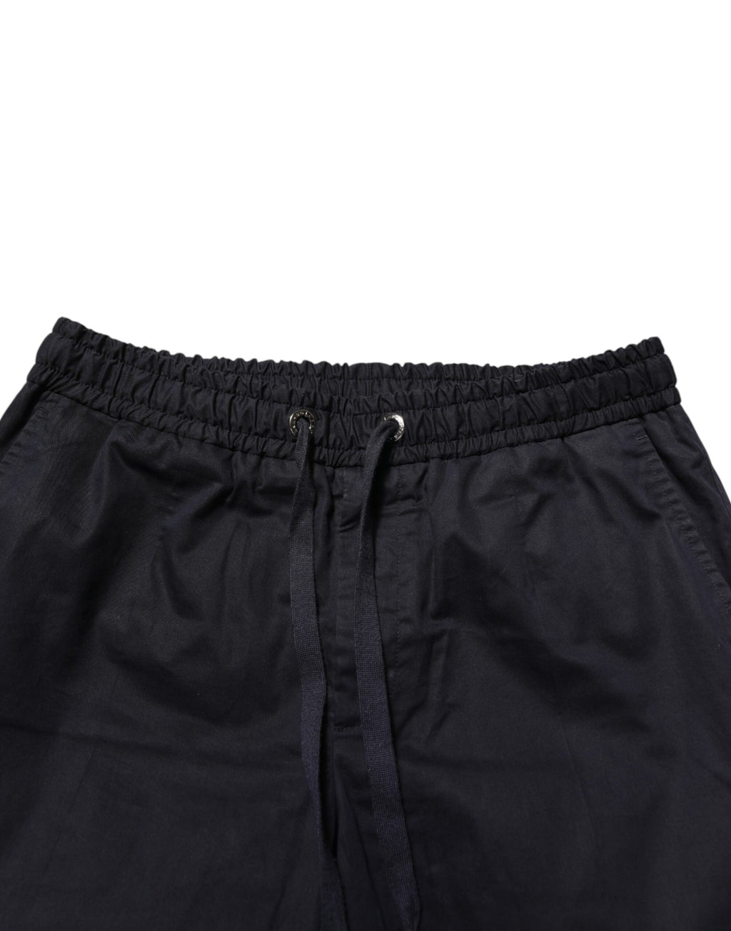 Dolce & Gabbana Schwarze Herren-Jogginghose mit Kordelzug in der Taille