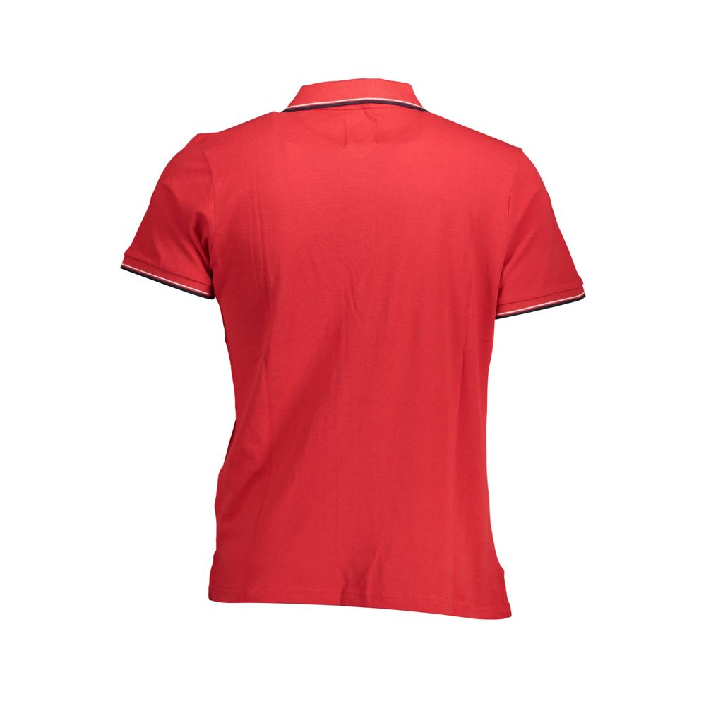 Gianmarco Venturi Baumwoll-Poloshirt in Rot