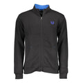 Gianmarco Venturi Baumwoll-Sweatshirt in Schwarz