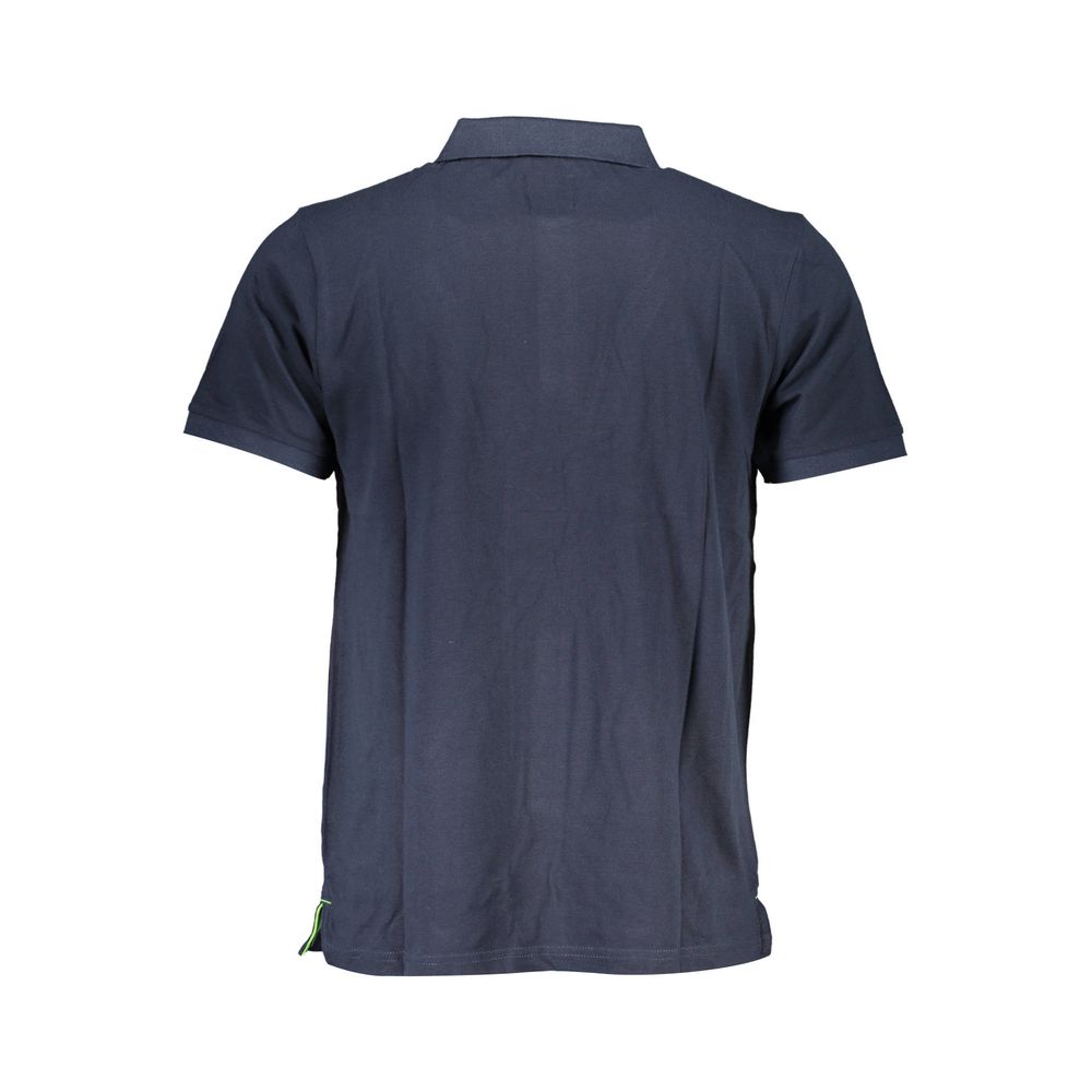 Gianmarco Venturi Baumwoll-Poloshirt in Blau