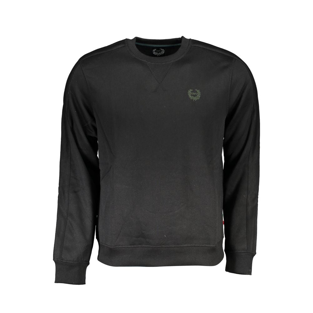 Gianmarco Venturi Baumwoll-Sweatshirt in Schwarz