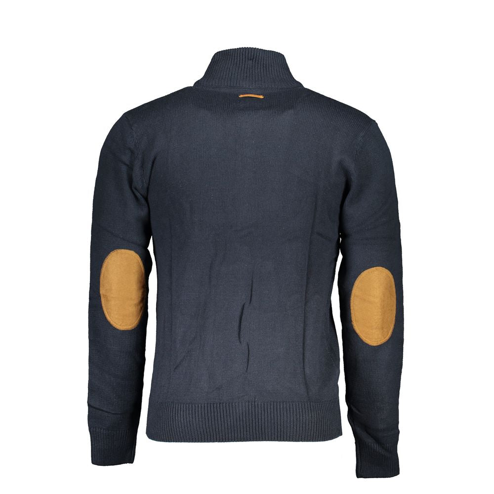 Gianmarco Venturi Blauer Baumwollpullover
