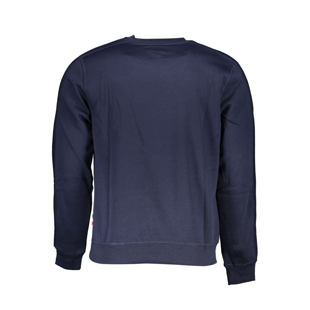 Gianmarco Venturi Baumwoll-Sweatshirt in Blau
