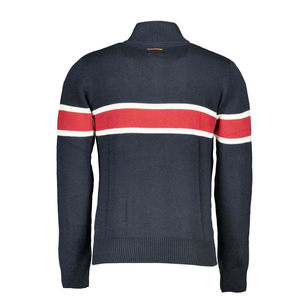 Gianmarco Venturi Blauer Baumwoll-Pullover