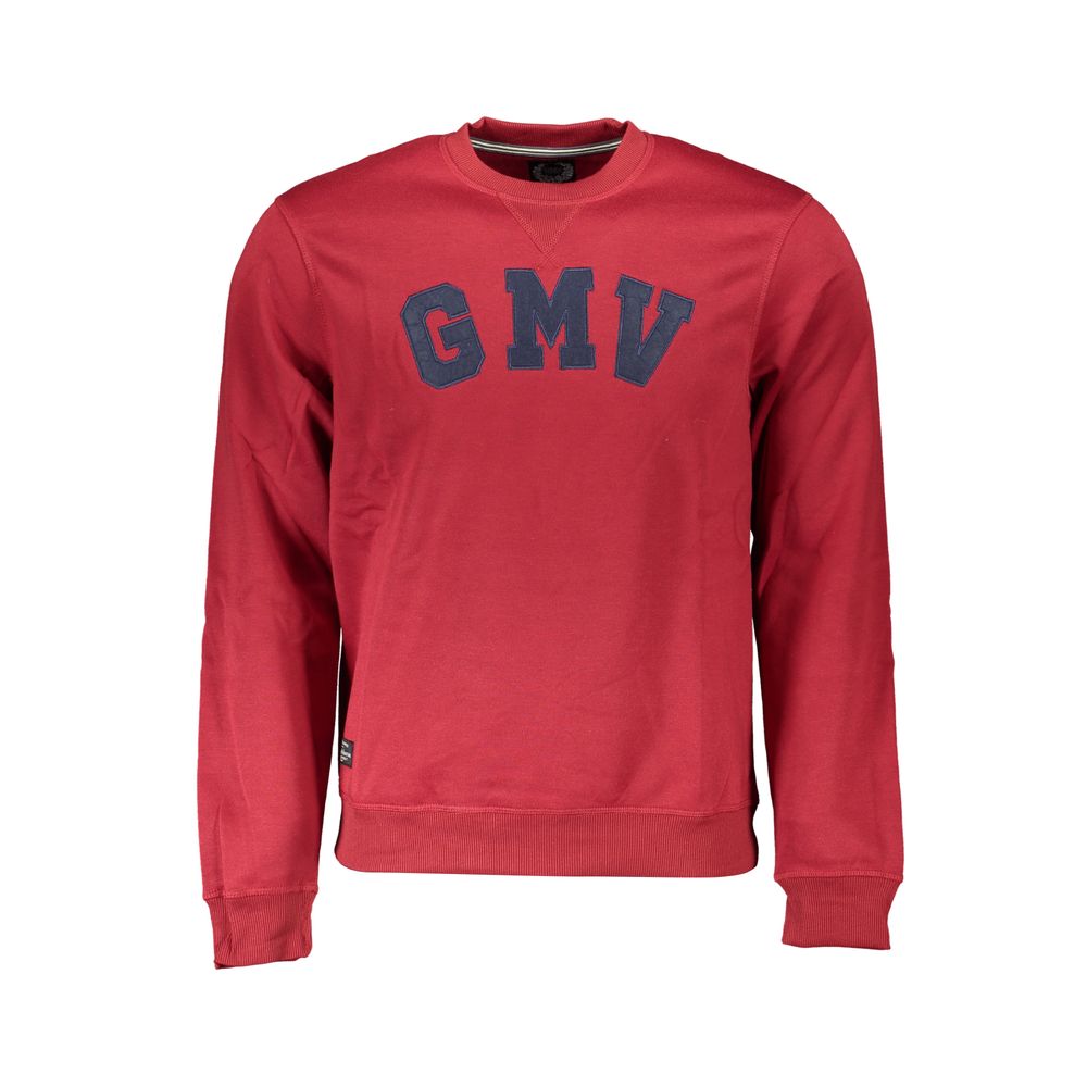 Gianmarco Venturi Baumwoll-Sweatshirt in Rot