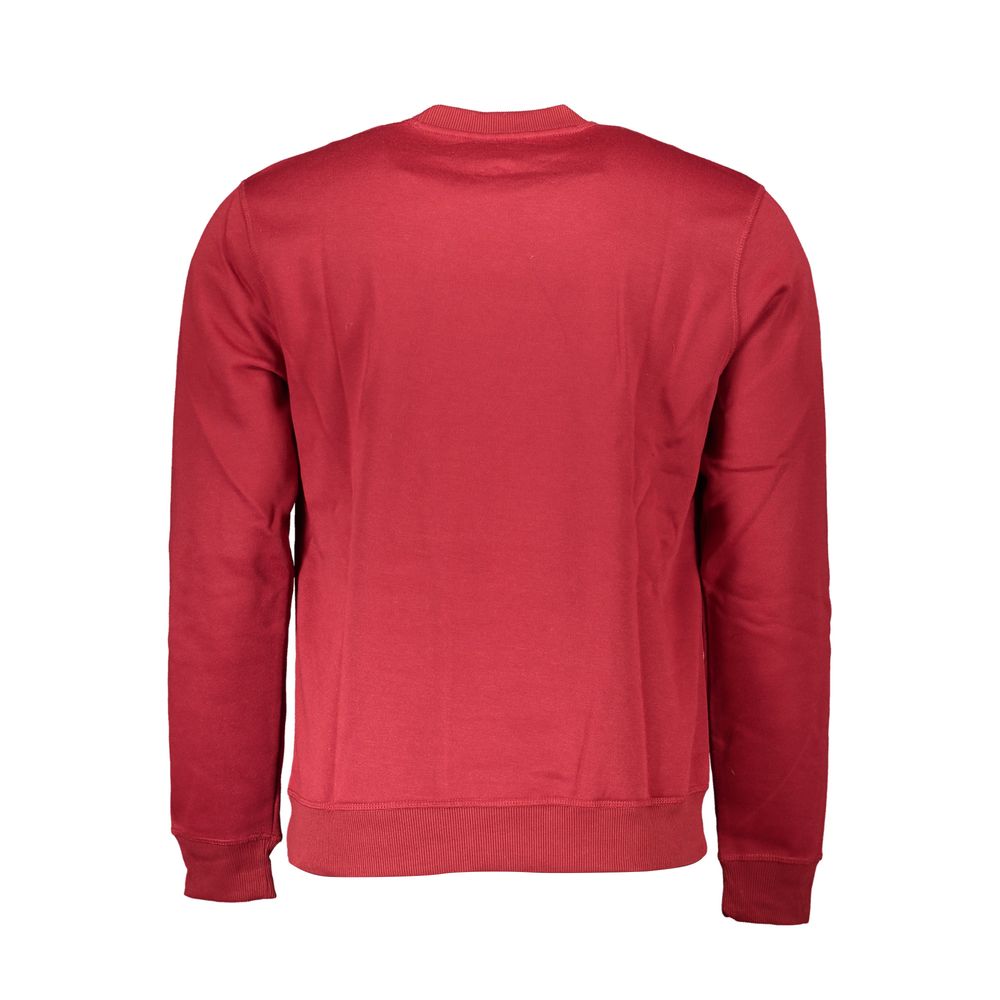 Gianmarco Venturi Baumwoll-Sweatshirt in Rot