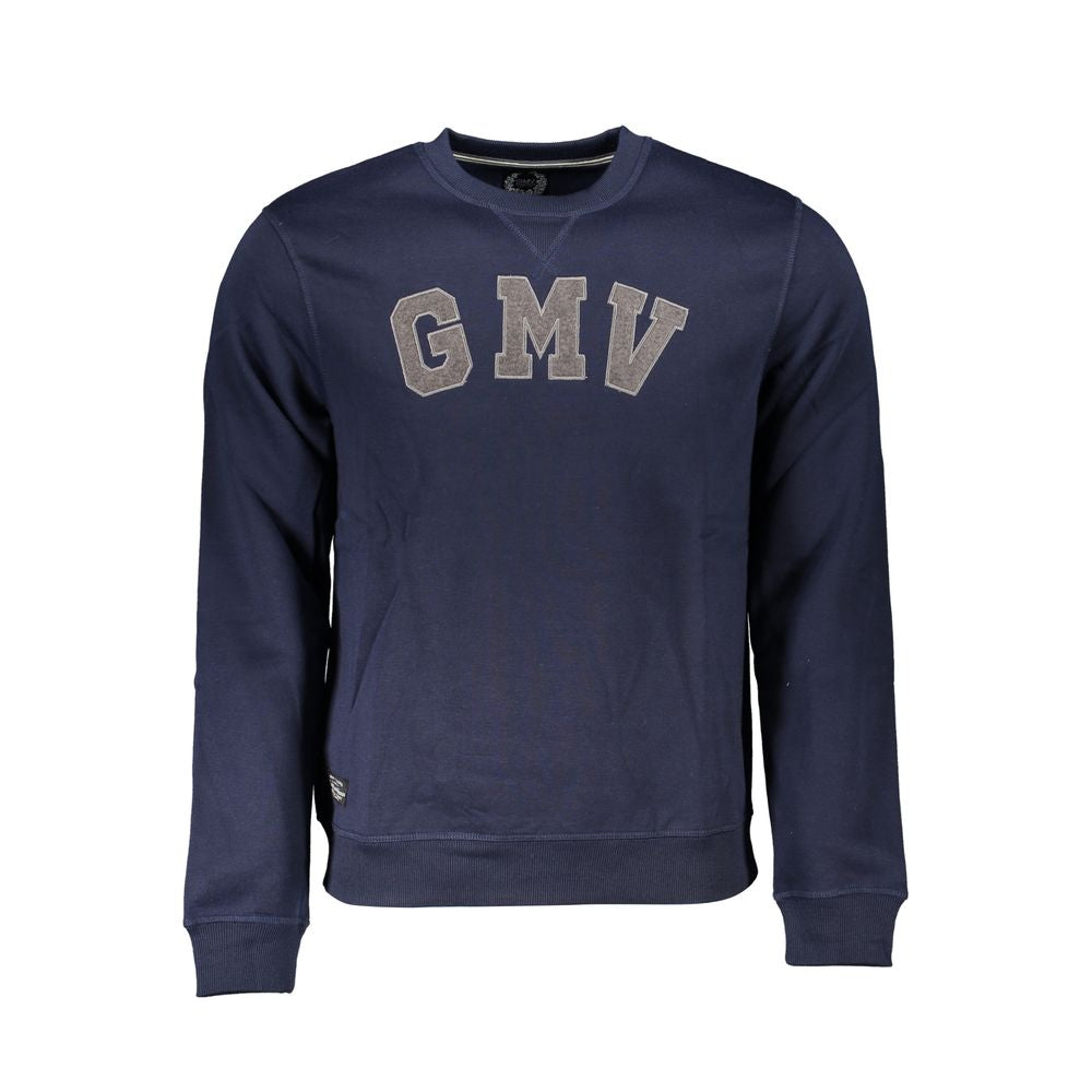 Gianmarco Venturi Baumwoll-Sweatshirt in Blau