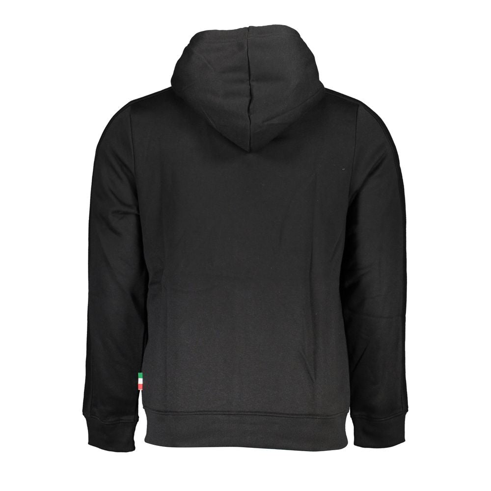 Gianmarco Venturi Baumwoll-Sweatshirt in Schwarz