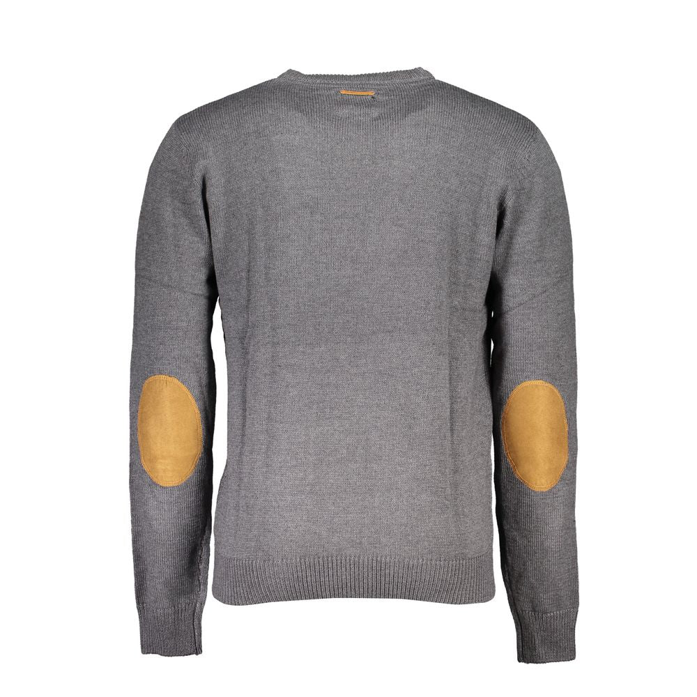 Gianmarco Venturi Grauer Baumwollpullover
