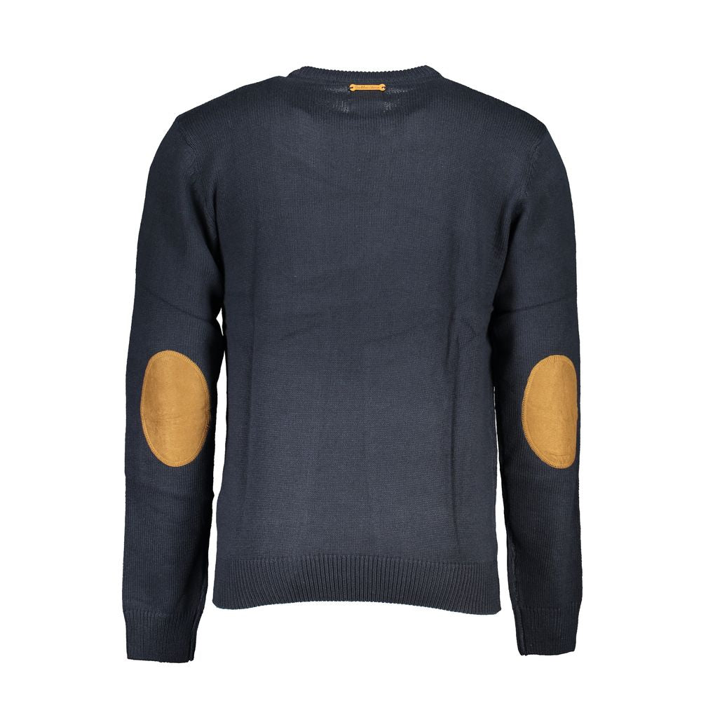 Gianmarco Venturi Blauer Baumwollpullover