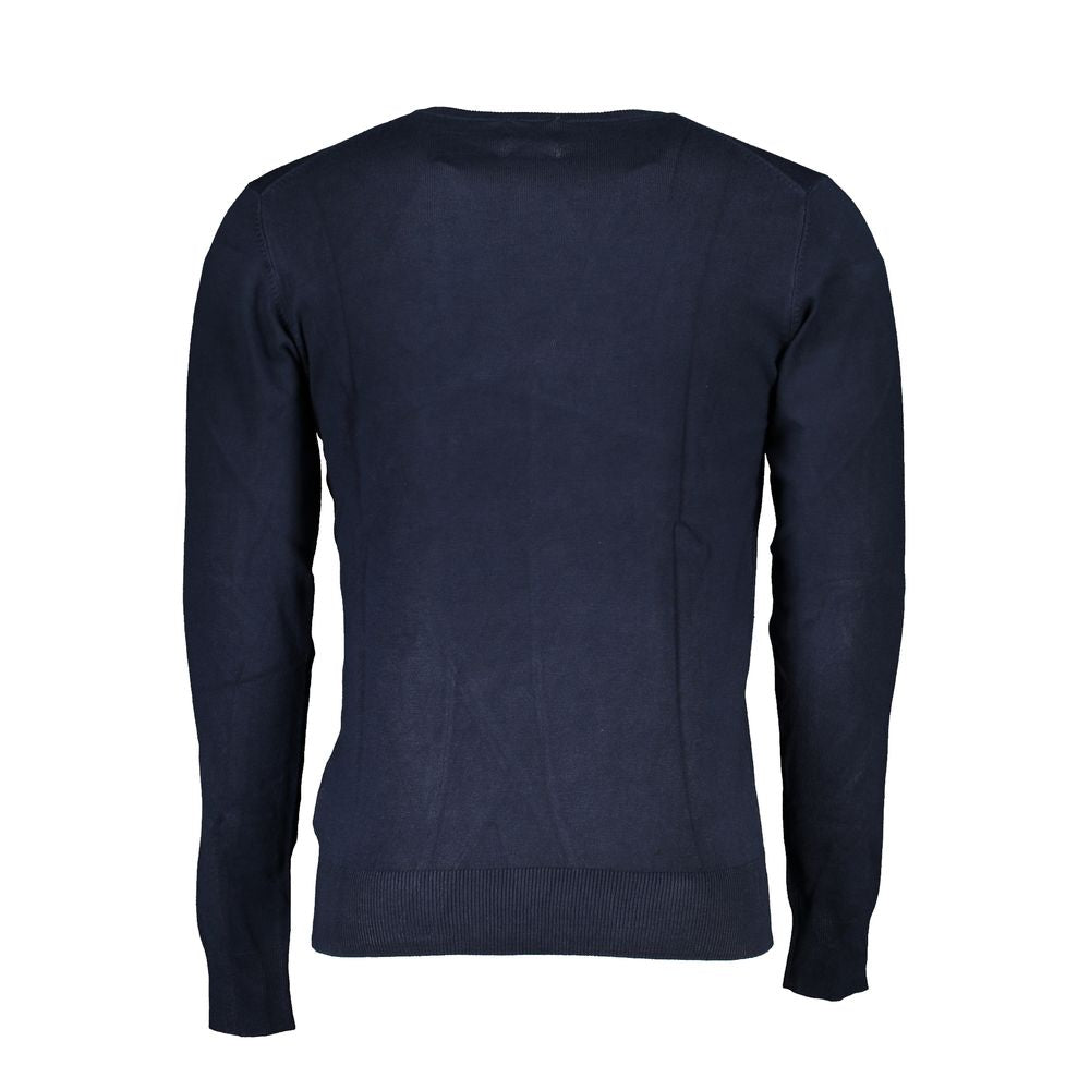 Gianmarco Venturi Blauer Viskose-Pullover