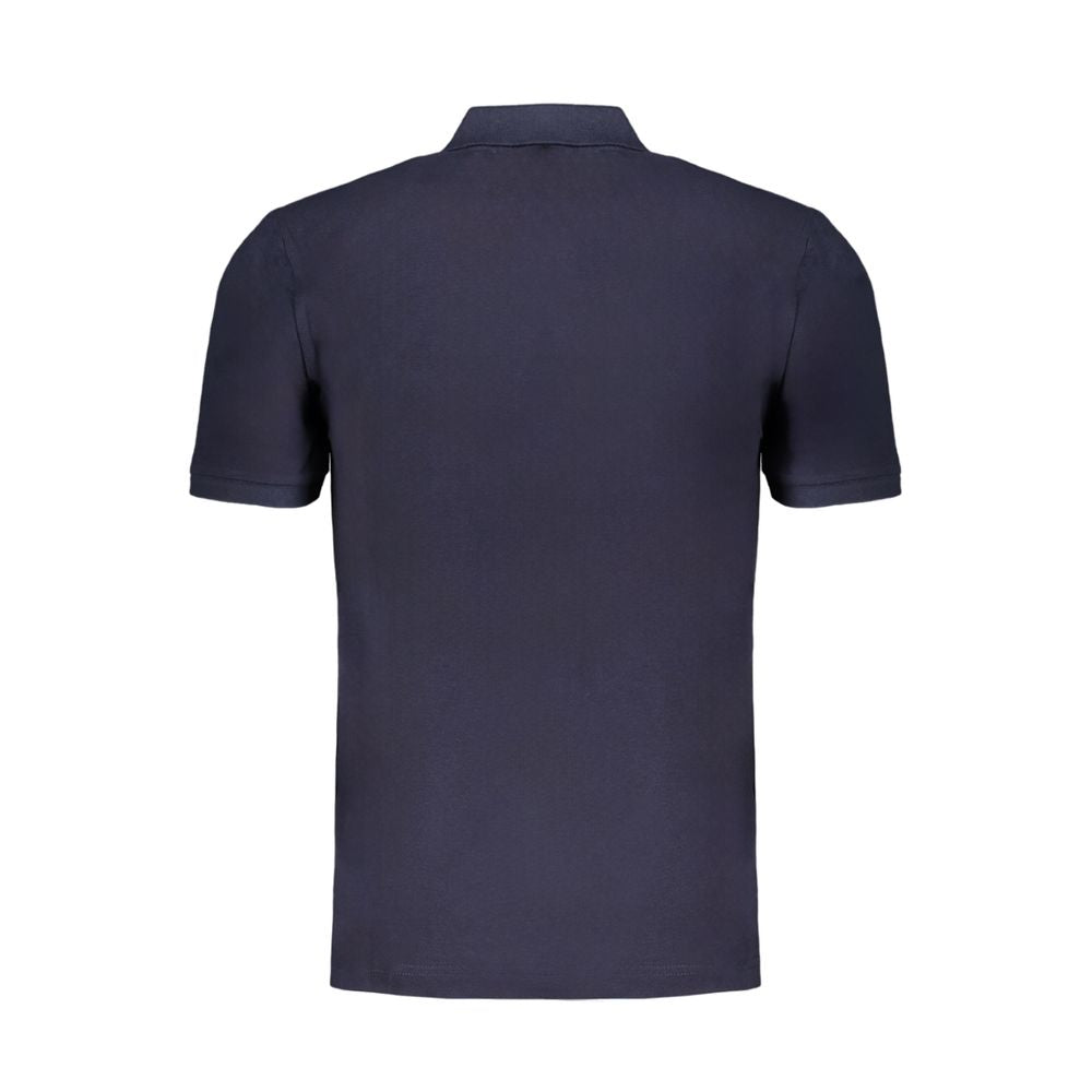 Gianmarco Venturi Baumwoll-Poloshirt in Blau