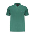 Gianmarco Venturi Grünes Poloshirt aus Baumwolle