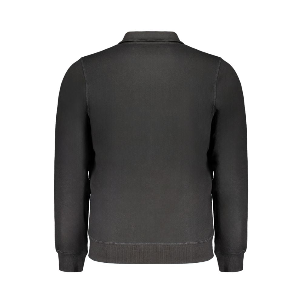 Gianmarco Venturi Baumwoll-Sweatshirt in Schwarz