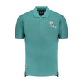 Gianmarco Venturi Grünes Poloshirt aus Baumwolle