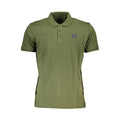 Gianmarco Venturi Grünes Poloshirt aus Baumwolle