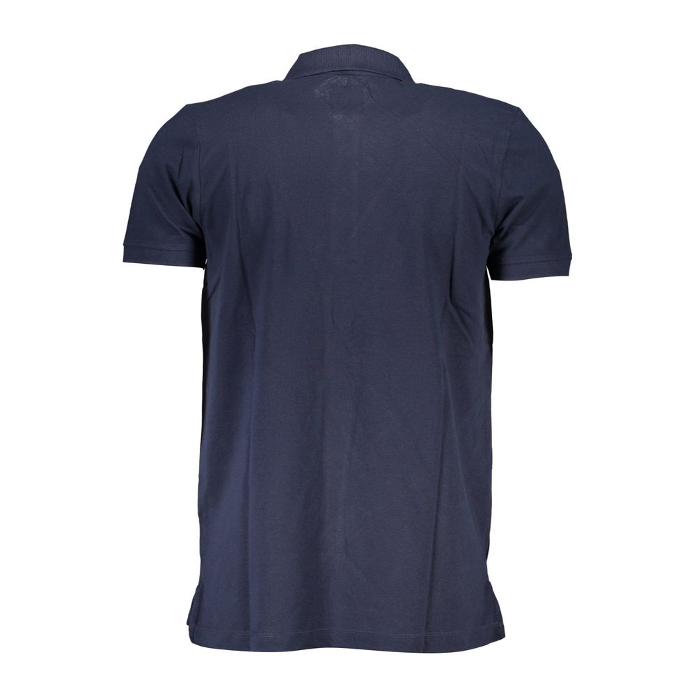 Gianmarco Venturi Baumwoll-Poloshirt in Blau